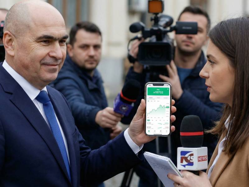 Ilie Bolojan demonstrează randamentul pe telefon